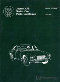 1979 jag|1979 jaguar xj6 parts catalog.